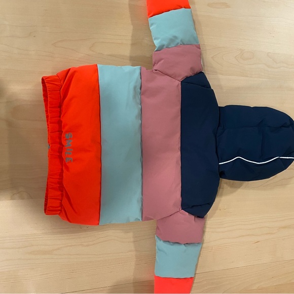 Colorful Kids Puffer Jacket - Picture 2 of 5